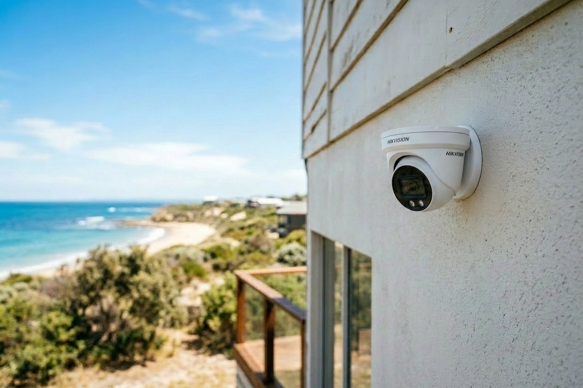 Hardwired vs WiFi Security Cameras for a Coastal Property
